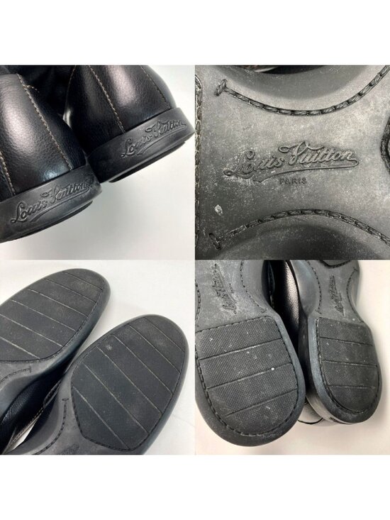 Louis Vuitton Loafers 61⁄2 Black Leather Business Shoes main image 7